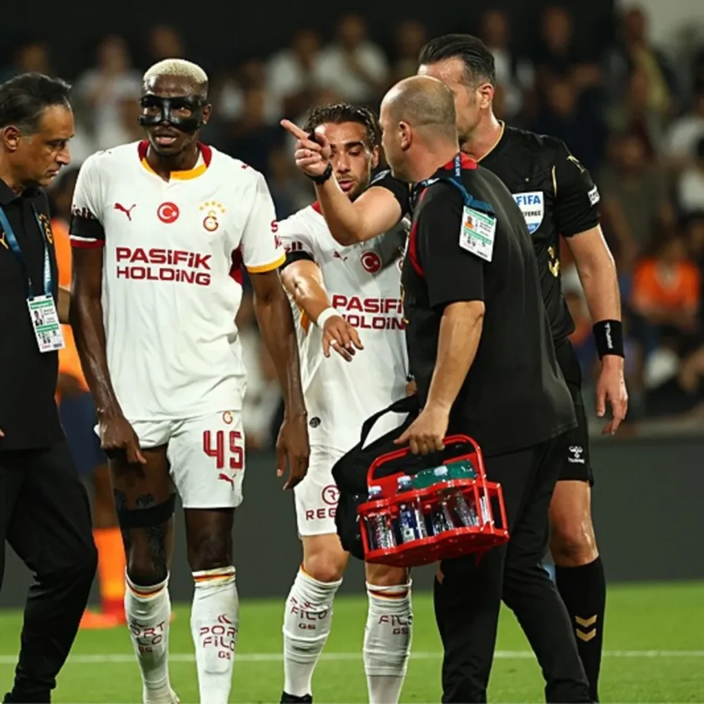 Galatasaray'dan sakatlıklar hakkında açıklama! Osimhen, Singo, Lemina...