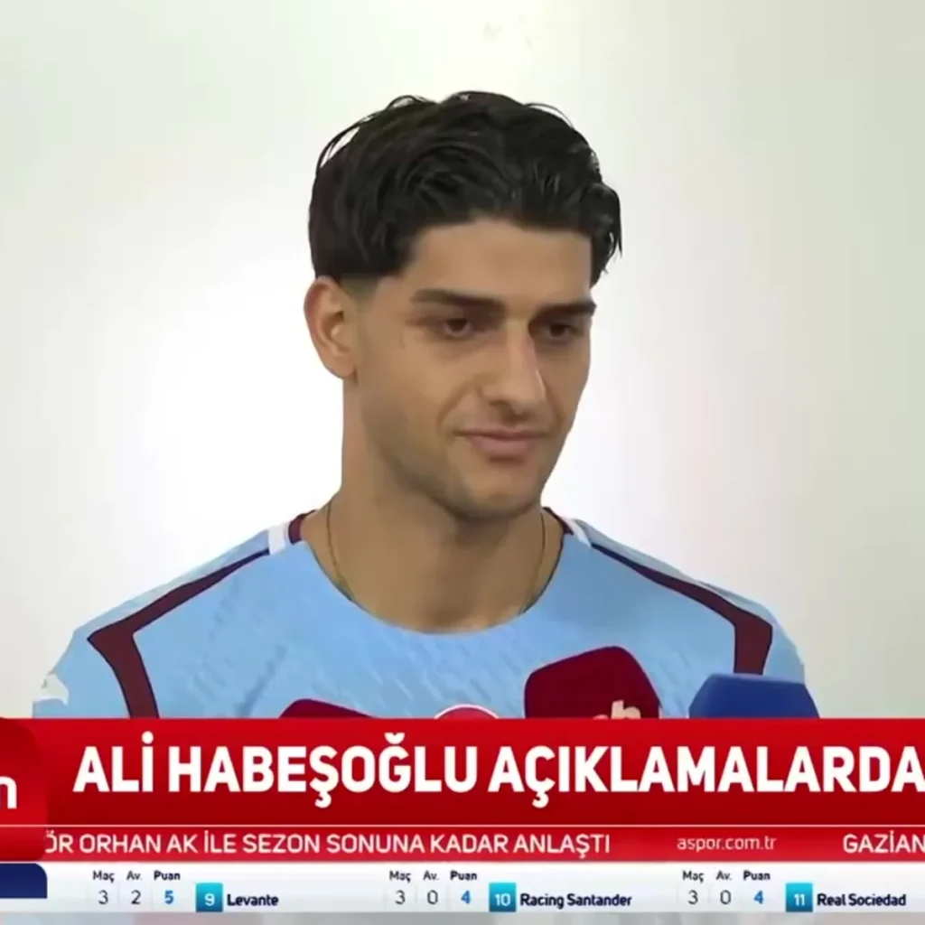 Trabzonspor'un yeni transferi Ali Habeşoğlu: Süre bulursam en iyi şekilde değerlendireceğim!